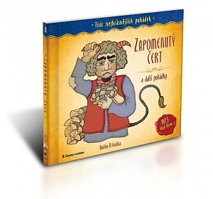 Tisíc nejkrásnějších pohádek - Zapomenutý čert a další pohádky - CDmp3 + kniha