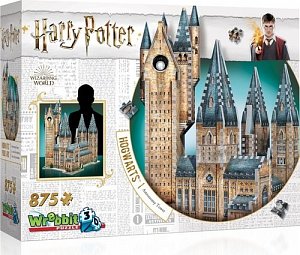 Puzzle 3D Harry Potter: Bradavice, Astronomická věž 875 dílků
