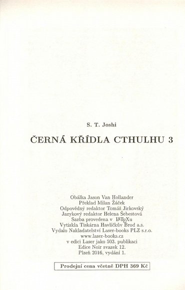 Náhled Černá křídla Cthulhu 3