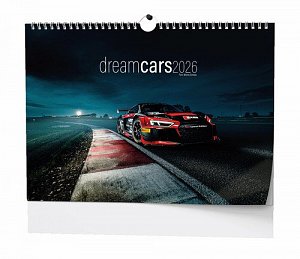 Dream Cars 2026 - nástěnný kalendář