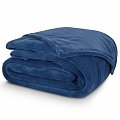 Deka mikroplyš 150x200 cm Modrá