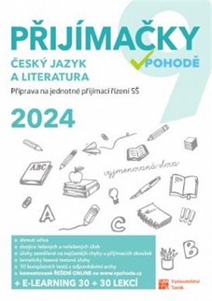 Přijímačky 9 - Český jazyk a literatura + e-learning 2024