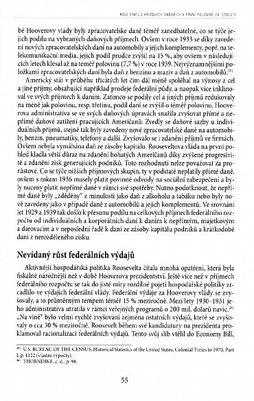 Náhled Role státu v krizových obdobích v první polovině 20. století