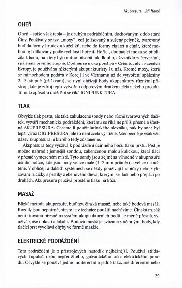 Náhled Akupresura a přírodní prostředky v první pomoci některých náhlých stavů a onemocnění