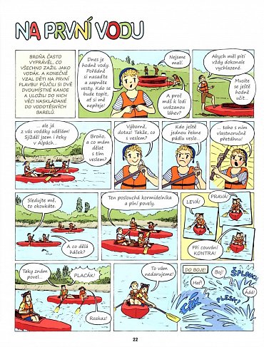 Náhled Výletovník - Kamarádi z komiksů tě zvou na dobrodružné výlety po naší zemi