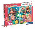 Puzzle CoComelon 3x48 dílků