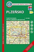 KČT 31 Plzeňsko 1:50 000/turistická mapa