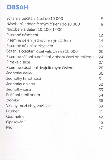 Náhled Procvičování - Slovní úlohy pro 4. ročník, 1.  vydání