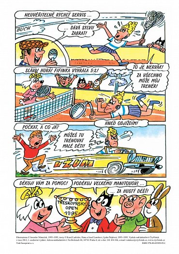 Náhled Hvězdné příběhy Čtyřlístku 1993 - 1995 / 11. velká kniha