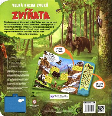 Náhled Zvířata - Velká kniha zvuků