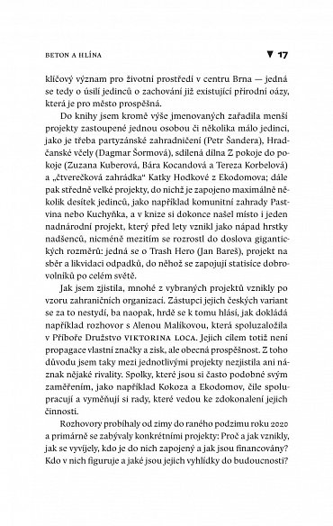 Náhled Beton a hlína - Rozhovory o šetrnosti a udržitelnosti ve městě