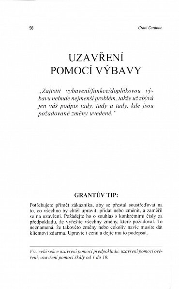 Náhled Uzavírání: příručka profesionálního prodejce