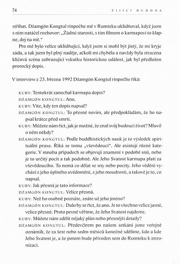 Náhled Žijící Buddha / Living Buddha - Sedmnácté zrození Karmapy v Tibetu