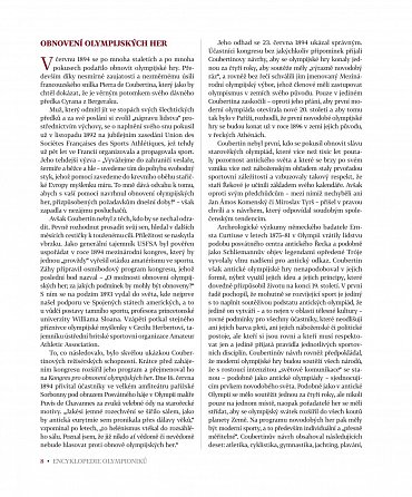 Náhled Encyklopedie olympioniků: Čeští a českoslovenští sportovci na olympijských hrách