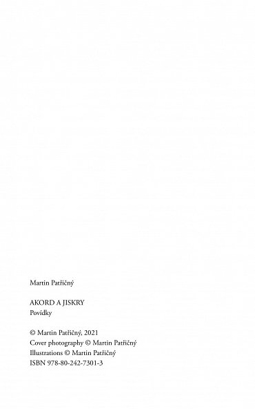 Náhled Akord a jiskry – Povídky