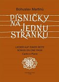 Písničky na jednu stránku