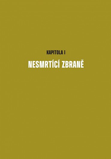 Náhled Nesmrtící zbraně