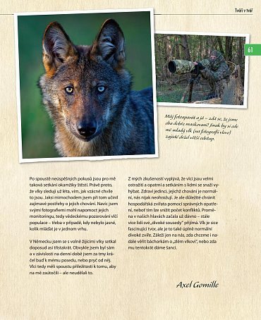 Náhled Vlci - Na toulkách s fotografem zvířat Axelem Gomillem