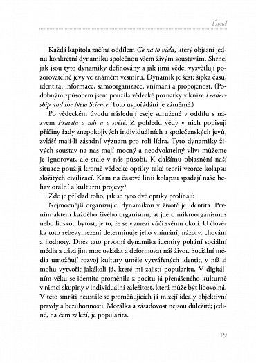 Náhled Vědomý lídr - Jak být v dnešním světě vůdčí osobností, která přispívá k obnově zdravého rozumu