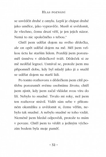 Náhled Hlas poznání, 3.  vydání