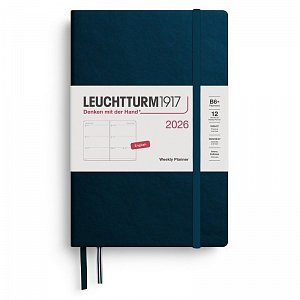 Weekly Planner 2026 Paperback (B6+) Deep Sea