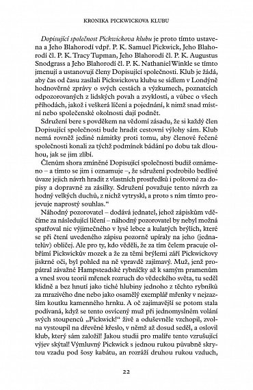 Náhled Kronika Pickwickova klubu, 1.  vydání