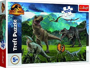 Trefl Puzzle Jurský svět: Nadvláda 100 dílků