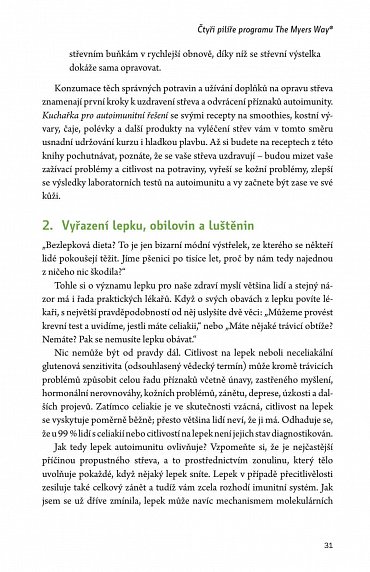 Náhled Kuchařka pro autoimunitní řešení - Přes 150 chutných receptů pro prevenci a odvrácení celého spektra zánětlivých příznaků a nemocí