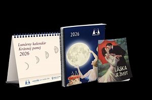 Lunárny kalendár Krásnej panej 2026 (slovensky)