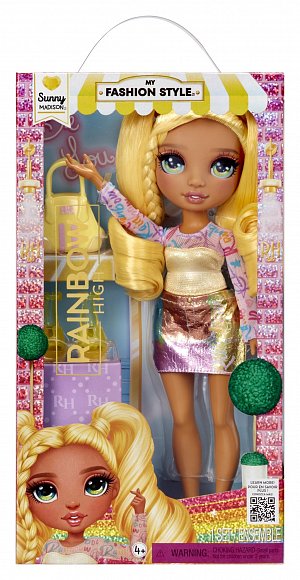 Rainbow High My Fashion Style panenka - Sunny