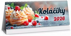 Koláčiky 2026 - stolový kalendár