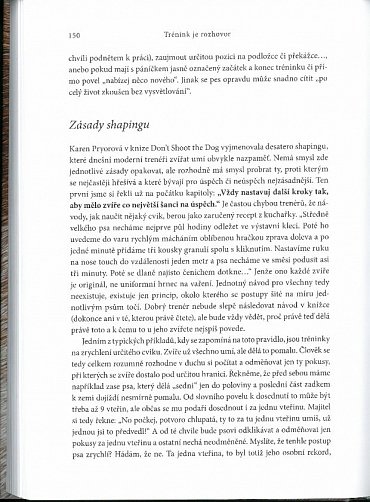 Náhled Trénink je rozhovor... ve kterém má i váš pes co říct