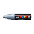 Posca akrylový popisovač PC-7M, 4,5 - 5,5 mm, šedá (s kulatým silným hrotem)