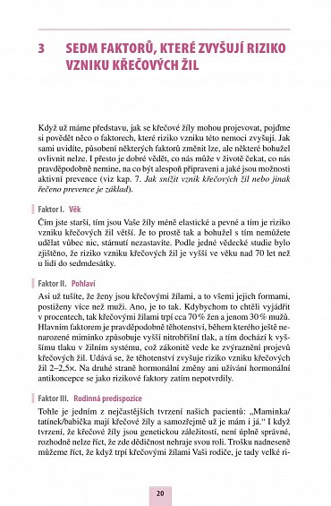 Náhled Žíly, žilky a varixy