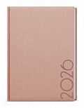Denní diář 2026 David Tora A5 pudrová