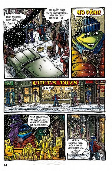 Náhled Želvy Ninja - Menu číslo 3