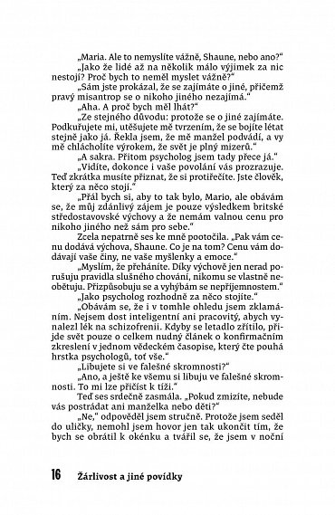 Náhled Žárlivost a jiné povídky