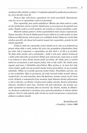 Náhled Rudolf Kopecký: Vzpomínky starého novináře
