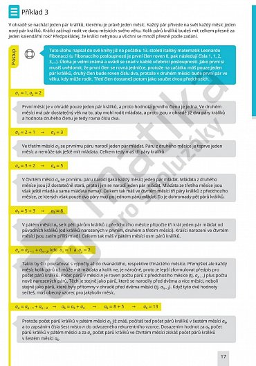 Náhled Matika pro spolužáky: Posloupnosti a řady - Učebnice