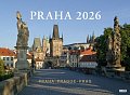 Kalendář 2026 Praha - Prague - Prag - nástěnný