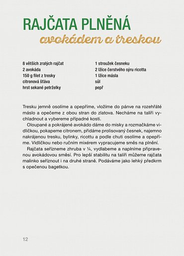 Náhled Avokádo - 50 skvělých receptů z nejzdravějšího ovoce světa