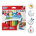 Carioca fixy Jumbo, 12 ks, mix barev