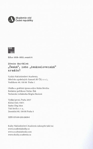 Náhled Česká, nebo československá armáda?