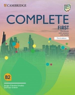 Complete First B2 Workbook with answers with Audio, 3rd