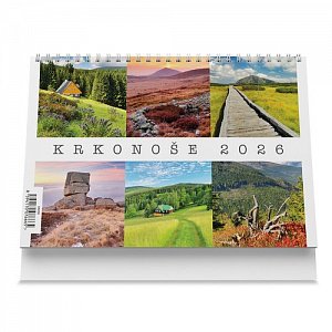 Stolní kalendář Krkonoše 2026