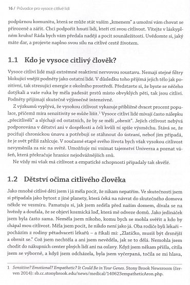 Náhled Průvodce pro vysoce citlivé lidi - Jak prožít šťastnější a vyrovnanější život