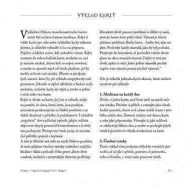Náhled Transformativní tarot - 60 obrázkových karet a kniha pro duchovní vhled a rozvoj
