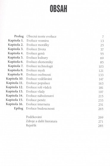 Náhled Evoluce všeho - Jak malé změny přetvářejí svět