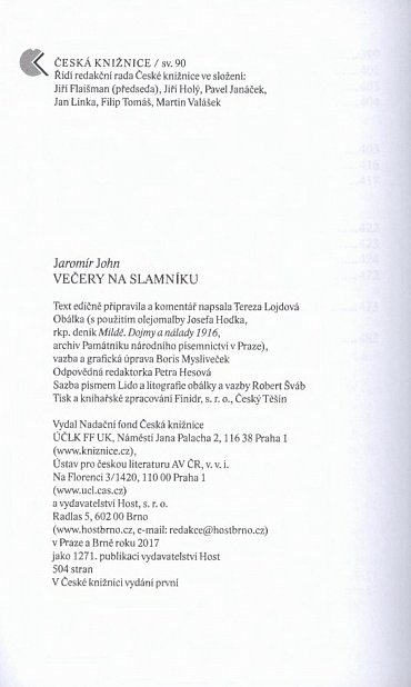 Náhled Večery na slamníku