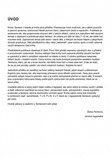 Náhled Tamtam v letadle - Logopedické čtení a vyprávění